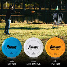 Load image into Gallery viewer, Franklin Sports Disc Golf - 3 Disc Pro Set
