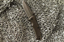 Load image into Gallery viewer, TF-848-MC Tac Force TF-848 Spring Assist Folding Knife, Grey Titanium Straight Edge Blade, Grey Handle, 3.5" Closed
