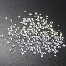Load image into Gallery viewer, 4574pcs Nail Art Rhinestones Clear Nail Crystal Flat Back Circular Glass Studs Stones for 3D Nails Art Decorations Manicure Tools（1.3mm - 4.8mm) (Crystal Clear)
