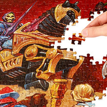 Load image into Gallery viewer, Masters of The Universe Mattel Jigsaw Puzzle with 500 Interlocking Pieces &amp; Mini-Poster Featuring He-Man &amp; Skeletor, Gift for Collectors &amp; Kids Ages 8 Years Old &amp; Up
