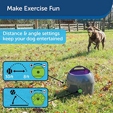 Load image into Gallery viewer, PetSafe Automatic Tennis Ball Launcher – Interactive Dog Ball Thrower – Adjustable Range – Motion Sensor – Indoor &amp; Outdoor Toy – A/C Power or Batteries – Fetch Machine for Small to Large Dogs
