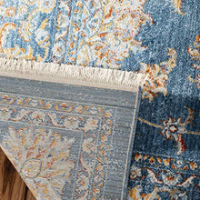 Load image into Gallery viewer, Safavieh Vintage Persian Collection Oriental Distressed Runner, 2' 2" x 6', Turquoise/Multi
