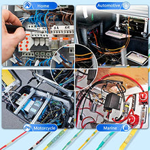 Load image into Gallery viewer, 255 PCS Heat Shrink Butt Connectors HIRALIY 100 PCS Solder Seal Wire Connectors &amp; 155 PCS Heat Shrink Crimp Connectors Waterproof Electrical Terminals Kit for Marine Automotive Motorcycle Wiring
