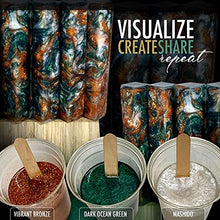 Load image into Gallery viewer, Eye Candy Mica Powder Pigment"Vibrant Bronze" (50g) Multipurpose DIY Arts and Crafts Additive | Woodworking, Epoxy, Resin, Natural Bath Bombs, Paint, Soap, Nail Polish, Lip Balm (Vibrant Bronze, 50G)
