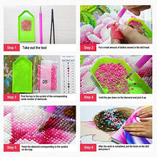Load image into Gallery viewer, DIY 5D Diamond Painting Full Kits,Crystal Rhinestone Embroidery Pictures Arts Craft for Home Wall Decor Gift，Bumblebee Parts are Drilled Without Frame, 3040Cm
