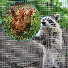 Load image into Gallery viewer, Amagabeli 48x50 Hardware Cloth 1/2 Inch 19 Gauge Square Galvanized Chicken Wire Fence Mesh RABIT Wire Fence Poultry Netting Cage Snake Fence
