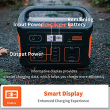 Load image into Gallery viewer, Jackery Portable Power Station Explorer 500, 518Wh Outdoor Solar Generator Mobile Lithium Battery Pack with 110V/500W AC Outlet (Solar Panel Optional) for Road Trip Camping, Outdoor Adventure
