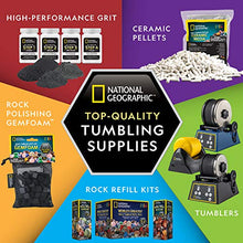 Load image into Gallery viewer, NATIONAL GEOGRAPHIC Rock Tumbler Ceramic Pellets – 1.5 lb Ceramic Media for Rock Polisher, Use with Rock Polishing Grit, Protects Rocks, Improves Tumbling, Reusable, Rock Tumbling Supplies
