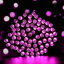 Load image into Gallery viewer, Fairy Lights Easter String Lights 33ft 100 LED with Memory Modes Controller, Extendable Outdoor Lights Decorations for Bedroom, Wedding, Christmas, Festival Party, Patio, Indoor and Outdoor (Pink)
