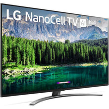 Load image into Gallery viewer, LG 55SM8600PUA 55" 4K HDR Smart LED NanoCell TV w/AI ThinQ 2019 Model with Home Theater 31" Soundbar, Wireless Backlit Keyboard, Flat Wall Mount Kit &amp; SurgePro 6-Outlet Surge Adapter

