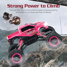 Load image into Gallery viewer, DOUBLE E RC Cars for Girls Newest 1:12 Scale Remote Control Car with Rechargeable Batteries and Dual Motors Off Road RC Trucks, Rc Racing Car Gift for Daughter Kids
