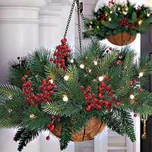 Load image into Gallery viewer, Felice Arts Artificial Red Berry, 12 Pack Christmas Berry Stems Faux Holly Berries Branches for Christmas Tree Fireplace Wreath Crafts Holiday and Home Decor
