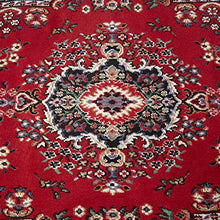 Load image into Gallery viewer, Home Dynamix Premium Sakarya Traditional Medallion Border Area Rug, Claret, 7'8"x10'7" Rectangle
