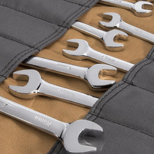 Load image into Gallery viewer, Dickies Large Wrench/Screwdriver Organizer Roll for Mechanics, 23 Tool Pockets, Durable Canvas Construction, 26 in. x 14.25 in. Unrolled, Grey/Tan
