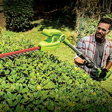 Load image into Gallery viewer, Greenworks 40V 8-inch Cordless Pole Saw with Hedge Trimmer Attachment 2.0Ah Battery and Charger Included
