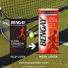 Load image into Gallery viewer, Ultra Strength Bengay Topical Pain Relief Cream, Non-Greasy Topical Analgesic for Minor Arthritis, Muscle, Joint, and Back Pain, Camphor, Menthol &amp; Methyl Salicylate, 4 oz
