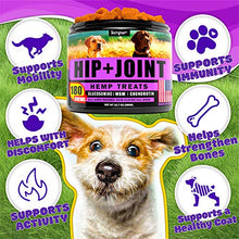Load image into Gallery viewer, Advanced Glucosamine for Dogs Hip and Joint Supplement - Arthritis &amp; Joint Support for Dogs with Glucosamine, Chondroitin, MSM - Effective Hip and Joint Chews for Large &amp; Small Dogs with Pain Relief
