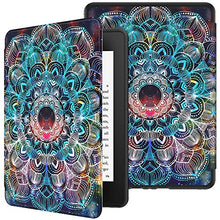 Load image into Gallery viewer, VORI Case for 6" Kindle Paperwhite (10th Generation, 2018 Release), Water-Safe Protective Soft TPU Smart Cover with Auto Sleep/Wake for Amazon Kindle Paperwhite 2018 EReader, Mandalas
