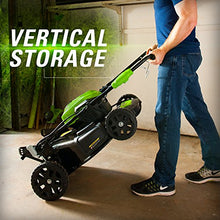 Load image into Gallery viewer, Greenworks G-MAX 40V 20-Inch Cordless 3-in-1 Lawn Mower with Smart Cut Technology, (1) 4Ah Battery and Charger included MO40L410
