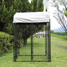 Load image into Gallery viewer, Sandinrayli Medium Outdoor Dog Kennel Cat Pet Shelter Waterproof Cover Shade Enclosure House Cage
