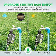 Load image into Gallery viewer, VIVOSUN 2 Way Garden Hose Splitter with Automatic Water Timer
