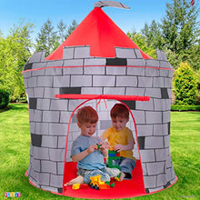 Load image into Gallery viewer, Kids Play Tent Knight Castle - Portable Kids Tent - Kids Pop Up Tent Foldable Into Carrying Bag - Childrens Play Tent For Indoor And Outdoor Use - Kids Playhouse Best Gift For Boys and Girls, Original
