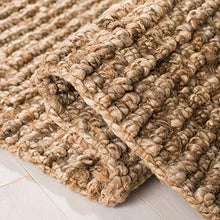 Load image into Gallery viewer, Safavieh Natural Fiber Collection NF447A Hand-Woven 0.5-inch Thick Chunky Textured Jute Runner, 2' 6" x 10'
