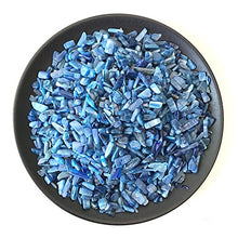 Load image into Gallery viewer, AITELEI 1 lb Natural Kyanite Tumbled Chips Crushed Stone Healing Reiki Crystal Irregular Shaped Stones Jewelry Making Home Decoration
