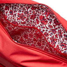 Load image into Gallery viewer, Vera Bradley Women's Utility Travel Bag, Cardinal Red-Recycled Cotton, One Size
