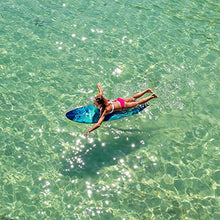 Load image into Gallery viewer, Wavestorm -Soft Top Foam 5'6" Surfboard/Fish Swallow Tail Surfboard for Beginners and All Surfing Levels Youth Complete Set Includes Leash and Multiple Fins, Blue Marble, (AZ22-WSSW560-BLU)

