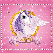 Load image into Gallery viewer, SONGMICS Ballerina Musical Jewelry Box, Unicorn for 3-5 Years Old Little Girls, 4.7"L x 4.3"W x 3.9"H, Pink
