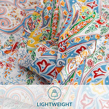 Load image into Gallery viewer, Bedsure 3-Piece Bohemia Paisley Pattern Queen Size Bedspread(90x96 inches), Lightweight Coverlet Quilt for Spring and Summer,1 Quilt and 2 Pillow Shams
