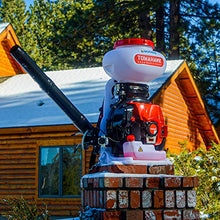 Load image into Gallery viewer, TOMAHAWK Motorized Fertilizer Spreader Broadcast 4 Gallon Seed Lawn Ice Melt Salt
