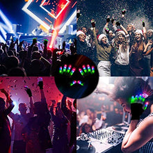 Load image into Gallery viewer, Led Finger Gloves, Kids Led Gloves LED Shoelaces Set Light Up Toys for Boys Girls, Flashing Gloves for Christmas Thanksgiving Birthday Glow Halloween Costume Party
