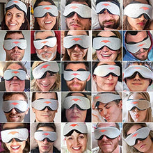 Load image into Gallery viewer, Manta Sleep Mask - 100% Light Blocking Eye Mask, Zero Eye Pressure, Comfortable &amp; Adjustable Sleeping Mask for Women Men, Perfect Blindfold for Sleep/Travel/Nap/Shift Work
