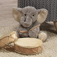 Load image into Gallery viewer, Lambs &amp; Ivy Jungle Safari Gray Plush Elephant Stuffed Animal Toy - Jett
