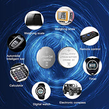 Load image into Gallery viewer, 50 pcs Pack - CR2032 Battery 3v Lithium Button Cell Coin 2032 Battery Nightkonic
