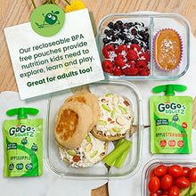 Load image into Gallery viewer, GoGo squeeZ Fruit on the Go Variety Pack, Apple Apple, Apple Banana, &amp; Apple Strawberry, 3.2 oz. (20 Pouches) - Tasty Kids Applesauce Snacks - Gluten Free Snacks for Kids - Nut &amp; Dairy Free - Vegan Snacks
