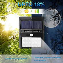 Load image into Gallery viewer, Solar Lights Outdoor [6 Pack/3 Working Mode], SEZAC Solar Security Lights Solar Motion Sensor Lights Wireless IP 65 Waterproof Outdoor Lights for Garden Fence Patio Garage (42 LED)
