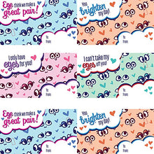 Load image into Gallery viewer, 32 Valentines Day Shade Glasses for Kids &amp; Gift Cards with Heart Shaped Shutter Valentine Party Favor, Valentine's Classroom Exchange, Classroom Prize Supplies, Valentine’s Greeting Cards
