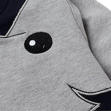Load image into Gallery viewer, CM-Kid Little Boys' Elephant Long Sleeve T-shirt Cartoon Head Sweatshirt, Black, 3T
