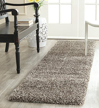 Load image into Gallery viewer, Safavieh Milan Shag Collection SG180-8080 2-inch Thick Area Rug, 2' x 4', Grey
