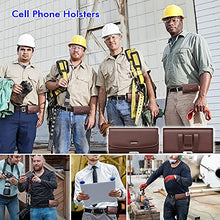 Load image into Gallery viewer, nuoku Holster for Galaxy S23, S22, S21, S20, S10, S9, A10e, A01, Note 10, Cell Phone Belt Clip Holster Pouch Carrying Holder Cover (Fits Samsung Phone with Otterbox Commuter Case)
