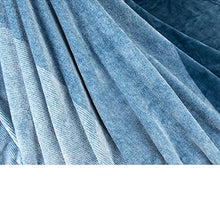 Load image into Gallery viewer, PAVILIA Flannel Fleece Ombre Throw Blanket for Couch | Super Soft Cozy Microfiber Couch Blanket | Gradient Decorative Accent Throw | All Season, 50x60 Inches Turquoise Blue
