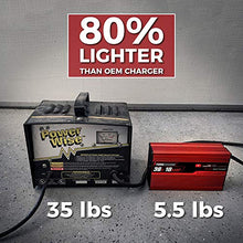 Load image into Gallery viewer, FORM 18 AMP Battery Charger for 36 Volt Club Car, EZGO &amp; Yamaha Golf Carts with Crowfoot Plug

