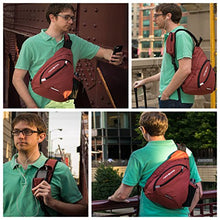 Load image into Gallery viewer, Versatile Canvas Sling Bag / Urban Travel Backpack | Wear Over Shoulder or Crossbody for Men &amp; Women, by NeatPack
