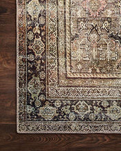 Load image into Gallery viewer, Loloi II Layla Collection LAY-03 Olive / Charcoal, Traditional 2'-3" x 3'-9" Accent Rug
