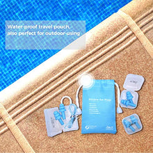 Load image into Gallery viewer, ANBOW Ear Plugs for Sleeping Noise Cancelling. Reusable Silicone Earplugs. Custom Fit - Noise Reduction for Sleeping, Concerts, Work &amp; Swimming. Adjustable to Ear Size. 3 Pairs + Travel Pouch
