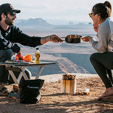 Load image into Gallery viewer, Solo Stove Campfire Camping Stove Portable Stove for Backpacking Outdoor Cooking Great Stainless Steel Camping Backpacking Stove Compact Wood Stove Design-No Batteries or Liquid Fuel Canisters Needed
