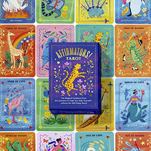 Load image into Gallery viewer, Affirmators! Tarot Cards Deck - Daily Tarot Cards with Positive Affirmations For Magical Guidance from the Universe to Help You Help Yourself without the Self-Helpy-Ness

